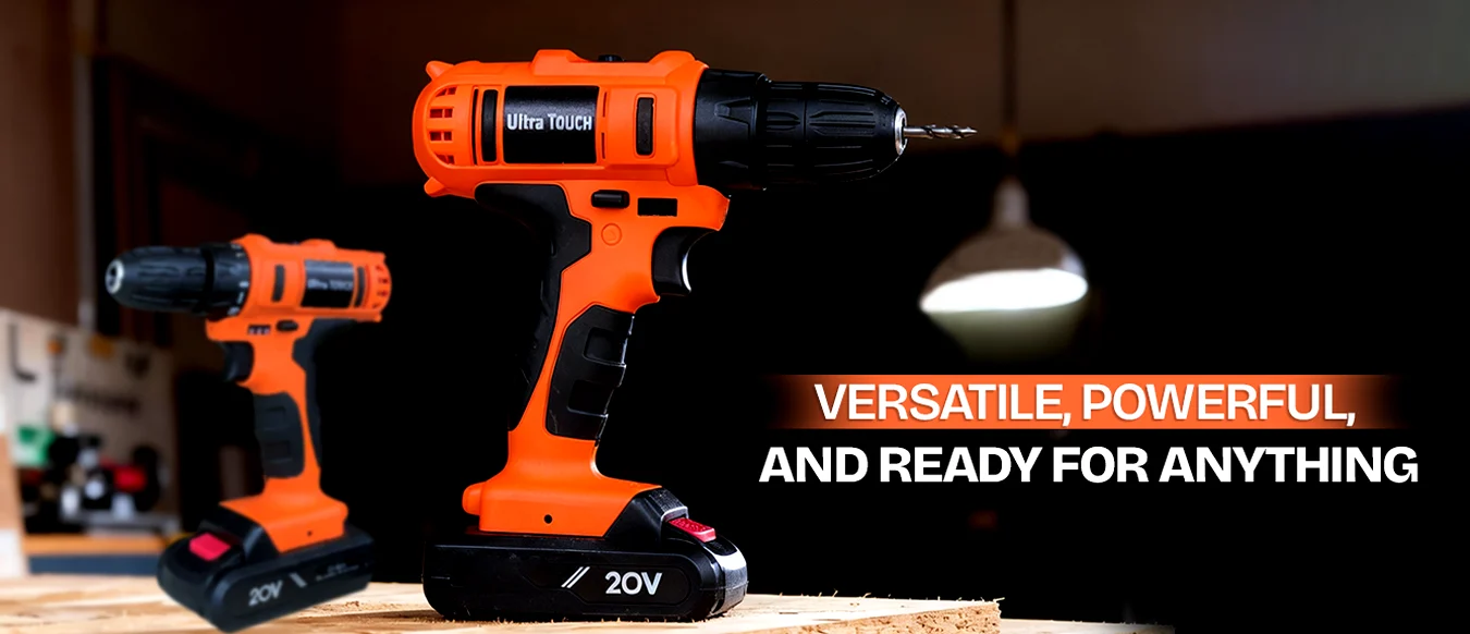 Screw drill machine for professional drilling and fastening