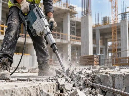 How to Choose a Demolition Hammer for Concrete Breaking